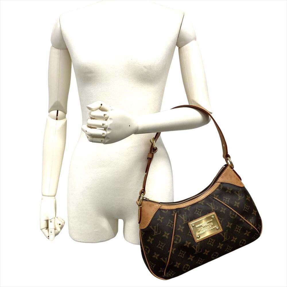 LOUIS VUITTON Authentic Brown Monogram Canvas Shoulder Bag - Picture 10 of 10